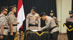 Pimpin Sertijab PJU dan Kapolres, Kapolda Sumsel Tegaskan Komitmen Kawal Program Prioritas Presiden