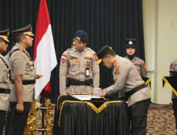 Pimpin Sertijab PJU dan Kapolres, Kapolda Sumsel Tegaskan Komitmen Kawal Program Prioritas Presiden