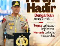 Polri Tegaskan Komitmen: Tegas terhadap Kejahatan, Humanis dalam Melayani Masyarakat