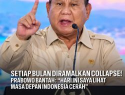Prabowo Tegaskan Masa Depan Indonesia Cerah, Sindir Prediksi Negara Bakal Kolaps