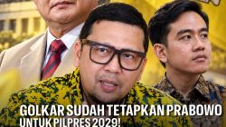 Golkar Sudah Tetapkan Prabowo untuk Pilpres 2029, Cawapres Masih Terbuka