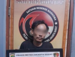 Polsek Tambora Tangkap Pria Diduga Pengedar Sabu di Angke, Polisi Sita 4 Paket Sabu
