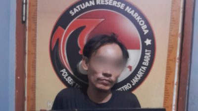 Polsek Tambora Tangkap Pria Diduga Pengedar Sabu di Angke, Polisi Sita 4 Paket Sabu