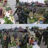 Senyum Bahagia Warga Uwapa, Satgas Yonif 2 Marinir Hadir Lariskan Dagangan Masyarakat
