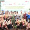 Pangdam XIX/Tuanku Tambusai dan Kabaharkam Polri Tanam 20.000 Pohon di Siak