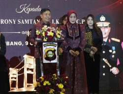Serah Terima Pataka Atidhira Wirabakti, Irjen Pol. Rony Samtana Resmi Pimpin Polda Sumsel