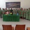Pererat Silaturahmi dan Pembinaan Anggota, Ketua Persit KCK Cabang LXII Kodim 1310/Bitung Ny. Meryah Dewa Made Kunjungi Ranting 5 Dimembe dan Ranting 2 Bitung