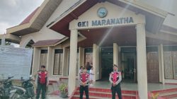 Wujudkan Semangat, Polresta Sorong Kota Gelar Patroli dan Jaga Kamtibmas di Tempat Ibadah