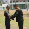 Kadertih PSM Jajaran Korem 143/HO Gelar Tradisi Penyematan Sabuk dan Kenaikan Tingkat Sabuk Hitam