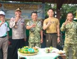 Tasyakuran HUT ke-81 TNI di Purwoharjo, Momentum Perkuat Sinergi dan Kedekatan dengan Rakyat