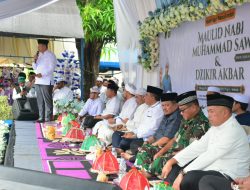 Danrem 132/Tadulako Hadiri Maulid Nabi Muhammad SAW 1448 H dan Dzikir Akbar, Perkuat Keimanan dan Ukhuwah Islamiyah