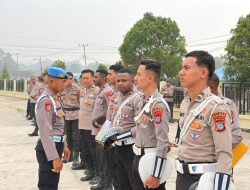 Tingkatkan Disiplin dan Profesionalisme Personel, Bid Propam Polda PBD Gelar Gaktibplin di Polres Maybrat