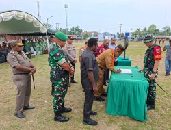 Pemda dan Kodim 1808/Mansel Tandatangani MoU, Kunci Sukses TMMD ke-130: Satukan Langkah Bangun Kampung di Mansel