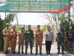 TMMD Sengkuyung Tahap IV Resmi Dibuka di Wates, Boyolali Perkuat Gotong Royong Bangun Desa
