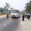 Polres Mesuji Gelar Pengamanan Rawan Lantas di Sejumlah Titik, Wujudkan Kamseltibcarlantas