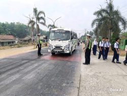 Polres Mesuji Gelar Pengamanan Rawan Lantas di Sejumlah Titik, Wujudkan Kamseltibcarlantas