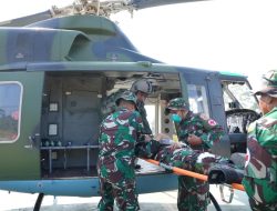 TNI Asah Kemampuan Evakuasi Medis Udara dengan Helikopter Bell 412 dalam Latgabma Keris Woomera 2026