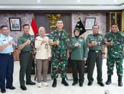 Pangdam I/BB Terima Dir SDM Kuathan Kemhan, Bahas Aturan Status Gugur Prajurit TNI