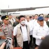 Dukung Penanganan Karhutla, Kapolda Sumsel Dampingi Menko Polkam Tinjau Kesiapan OMC
