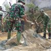 Suara Cangkul Menggema, Satgas TMMD ke-130 Kodim 0818 Malang Wujudkan Harapan Rumah Layak Huni bagi Bapak Alip