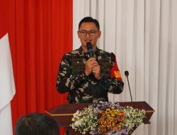Sambutan Hangat Dansatgas TMMD 130 Kodim 0818 Bakar Semangat Forkopimda Sebelum Upacara Pembukaan di Desa Taji
