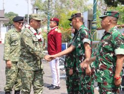 Sinergi Mengabdi di Bumi Sembada, Kasdim 0732/Sleman Dampingi Kunjungan Kerja Unhan RI di SRMA 20 Sleman