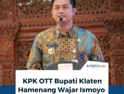 KPK Amankan Bupati Klaten dalam OTT, Sita Uang Tunai Rp1 Miliar
