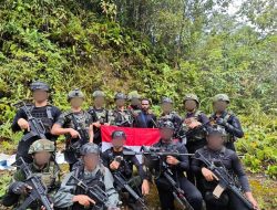 Operasi Gabungan Satgas TNI Berhasil Temukan Senjata Caracal dan 17 Butir Amunisi di Wilayah Ayata Kabupaten Maybrat