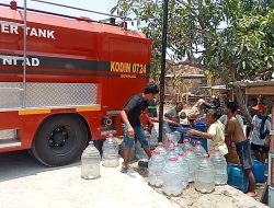 Hadir di Tengah Kesulitan Warga, Kodim Boyolali Salurkan Bantuan Air Bersih di Kemusu