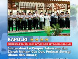 Kapolri Suyudi Ziarah ke Makam Gus Dur di Tebuireng, Perkuat Sinergi Polri dan Ulama