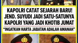 Kapolri Jend. Suyudi Catat Sejarah Baru, Bertindak Langsung Sebagai Khotib Salat Jumat