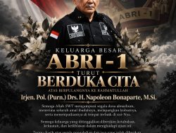 Keluarga Besar ABRI-1 Sampaikan Duka Cita Mendalam atas Berpulangnya Irjen. Pol. (Purn.) Drs. H. Napoleon Bonaparte, M.Si