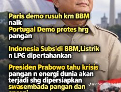 Krisis Global Jadi Peringatan, Prabowo Dorong Swasembada Pangan dan Energi