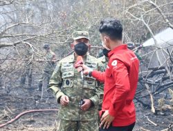 Danrem 044/Gapo Tinjau Penanganan Karhutla, Perkuat Upaya Pemadaman dan Pencegahan di Sumatera Selatan