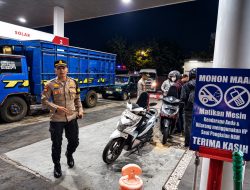 Polres Malang Pantau SPBU, Pastikan Stok BBM Aman