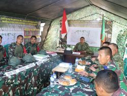 Pastikan Kesiapan Prajurit, Kasdam XIX/Tuanku Tambusai Tinjau Daerah Latihan Yonif 132/BS