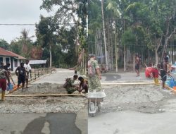Pembangunan Jalan Hampir Rampung, Satgas TMMD ke-130 Buka Akses Lebih Mudah Bagi Masyarakat Kampung Yamboi