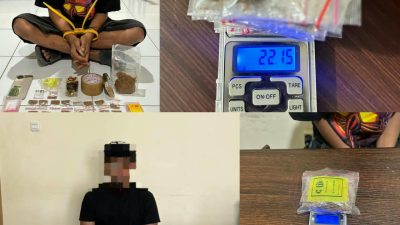 Ditresnarkoba Polda PBD Ungkap Dua Kasus Tembakau Sintetis atau Sinte, Dua Tersangka Diamankan
