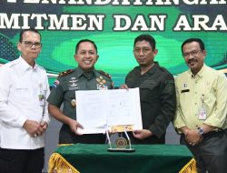 Optimalisasi Lahan Pertanian, Danrem 044/Gapo Dorong Percepatan Cetak Sawah