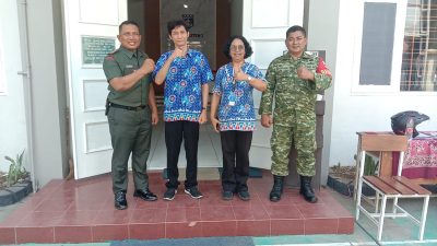 Sambang Almamater, Danramil 03/Serengan Sosialisasi Rekrutmen TNI AD 2027 di SMA Kristen 1 Surakarta