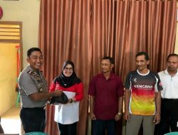 Kapolres Mesuji Gelar Tatap Muka Bersama Warga Desa Wira Bangun, Ajak Jaga Kamtibmas dan Perangi Narkoba, Judi, serta Karhutla