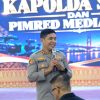 Kapolda Sumsel Bersama Wakapolda dan PJU Pererat Sinergi dengan Insan Pers