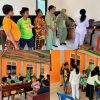 Masyarakat sehat dan Sejahtera jadi harapan persit KCK Cabang XVII Kodim Mansel dalam kegiatan TMMD ke 130