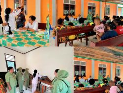 Peduli Kesehatan, Ibu-ibu Persit Gandeng Puskesmas Nuhuwei Berikan Pelayanan Kesehatan Gratis Bagi Warga Kampung Yamboi