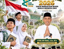 Dandim 0103/Aceh Utara Letkol Inf Faisal Ucapkan Selamat Hari Santri Nasional 2026