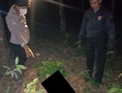 Tim Inavis Polres Mesuji Evakuasi Pelaku Pencurian Getah Karet yang Tewas Diamuk Massa di Desa Sido Mulyo