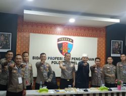 Giat Pembinaan Personel Polri wujudkan Polisi Berdisiplin, Beriman dan Bertaqwa (Dimtaq)