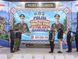 Sejalan dengan Pengungkapan 1,16 Ton Ketamin, Polres Simalungun Gelar Deklarasi “Polisi Bersama Masyarakat Menolak Narkoba”