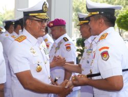 Sertijab Enam Jabatan Strategis di Jajaran Koarmada RI Dihadiri Komandan Kodaeral XIV Sorong