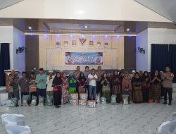 Jumat Curhat di Mukti Jaya, Polres Mesuji Serap Aspirasi Warga dan Salurkan 25 Paket Sembako